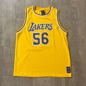 Lakers Los Angeles Exclusively For DWS #56 Jersey Men's XL